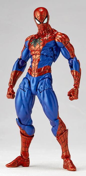 NR003 Spider-Man Version 2.0 Revoltech Amazing Yamaguchi | Marvel | Kaiyodo 
