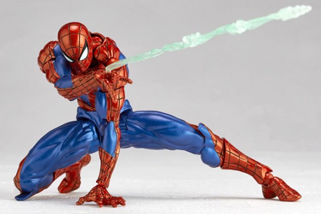 NR003 Spider-Man Version 2.0 Revoltech Amazing Yamaguchi | Marvel | Kaiyodo 