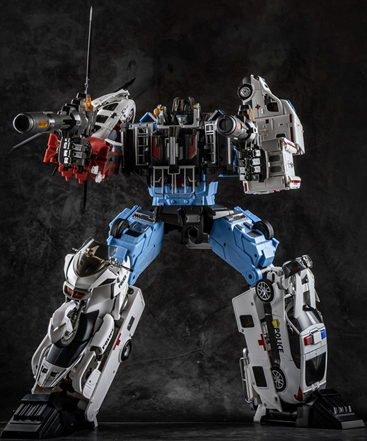 GT-08 Guardian Combiner Set of 5 | Generation Toy