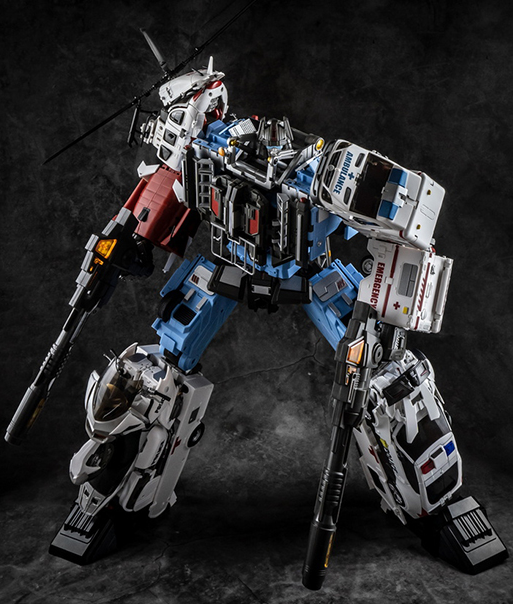 GT-08 Guardian Combiner Set of 5 | Generation Toy