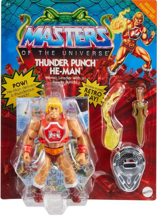 Thunder Punch He-Man Deluxe | Masters of the Universe: Origins | Mattel