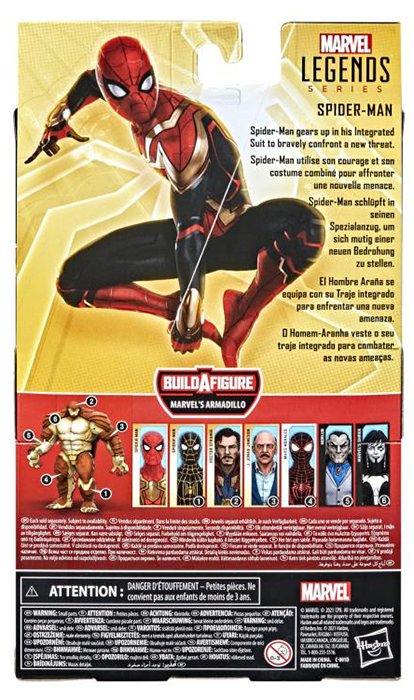 Spider-Man Integrated Suit Marvel's Armadillo BAF | Spider-Man: No Way Home | Marvel Legends