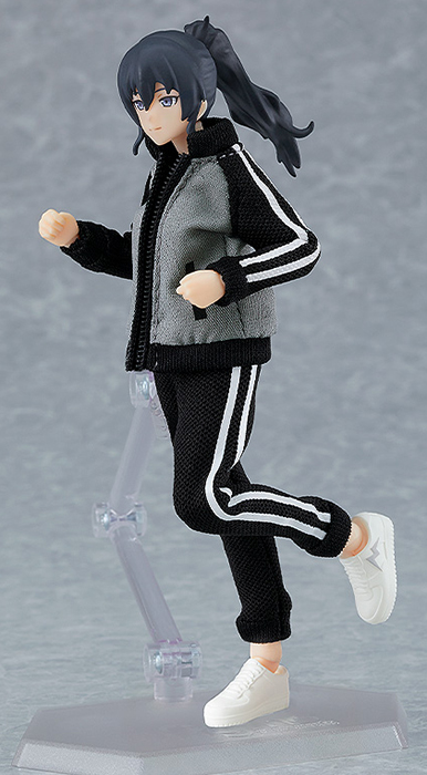 No.601 Makoto (Female Body) with Tracksuit and Tracksuit Skirt Outfit figma | Max Factory