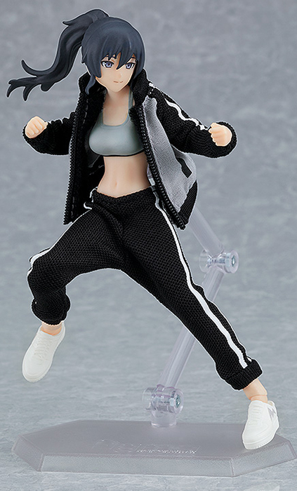 No.601 Makoto (Female Body) with Tracksuit and Tracksuit Skirt Outfit figma | Max Factory
