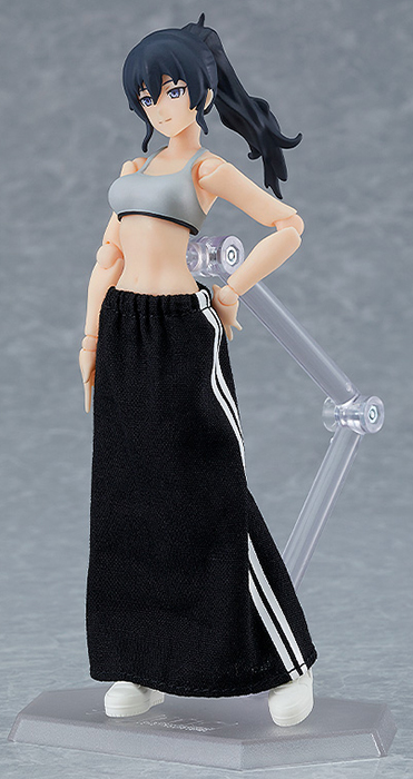 No.601 Makoto (Female Body) with Tracksuit and Tracksuit Skirt Outfit figma | Max Factory