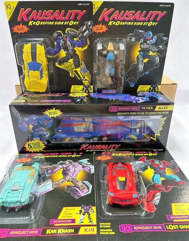 G2 Intimidator Full Set of 5 Figures | Fansproject Causality