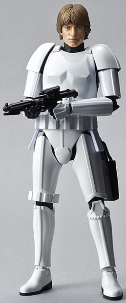 Luke Skywalker Stormtrooper 1/12 Scale Model Kit | Star Wars: Episode IV A New Hope | Bandai Spirits