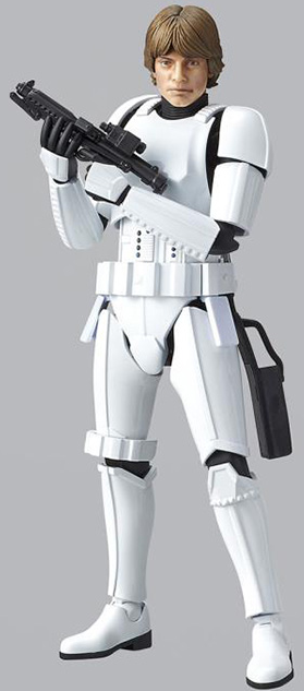Luke Skywalker Stormtrooper 1/12 Scale Model Kit | Star Wars: Episode IV A New Hope | Bandai Spirits