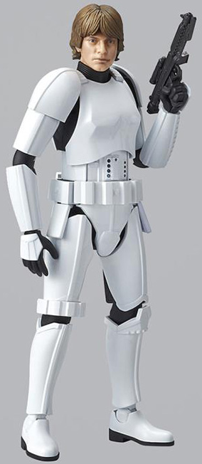 Luke Skywalker Stormtrooper 1/12 Scale Model Kit | Star Wars: Episode IV A New Hope | Bandai Spirits
