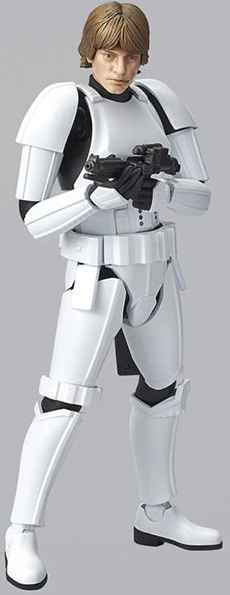 Luke Skywalker Stormtrooper 1/12 Scale Model Kit | Star Wars: Episode IV A New Hope | Bandai Spirits