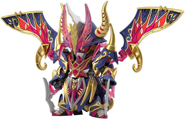 Warlock Aegis Gundam Model Kit SDW Heroes | SD Gundam World Heroes: The Legend of Dragon Knight | Bandai Spirits