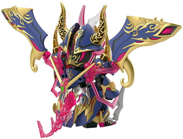 Warlock Aegis Gundam Model Kit SDW Heroes | SD Gundam World Heroes: The Legend of Dragon Knight | Bandai Spirits