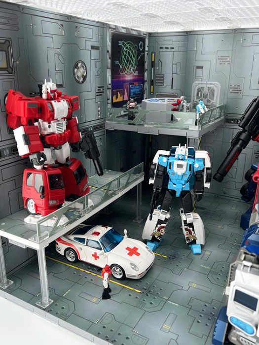 Sci-Fi 07 Hangar Diorama Set | FEXT Hobby FEXT System