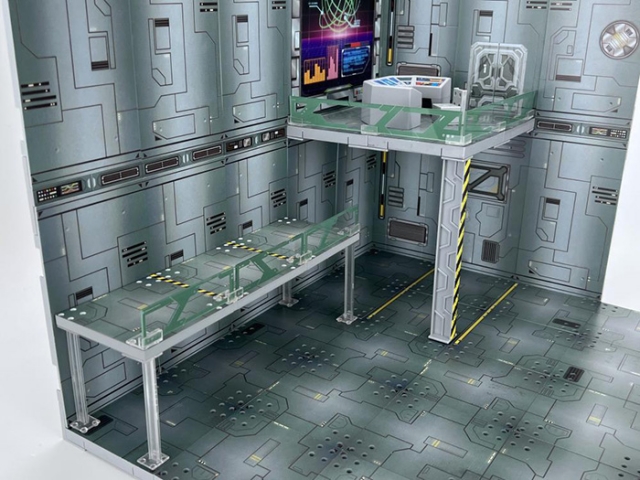 Sci-Fi 07 Hangar Diorama Set | FEXT Hobby FEXT System