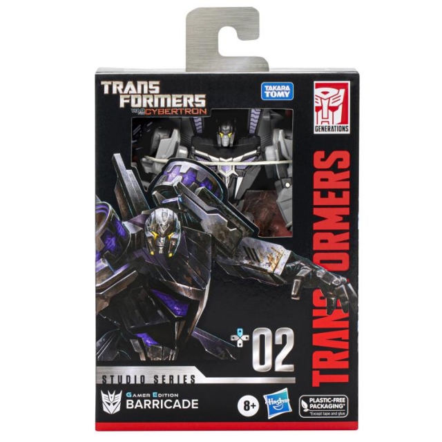 02 Barricade Gamer Edition Deluxe Class | Transformers Studio Series | Transformers: War for Cybertron