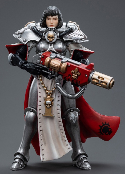 Adepta Sororitas Battle Sisters Order of the Argent Shroud Sister Irmengard 1/18 Scale | Warhammer 40K | Joy Toy