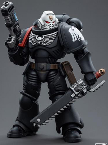 Raven Guard Intercessors Sergeant Ashan 1/18 Scale | Warhammer 40K | Joy Toy
