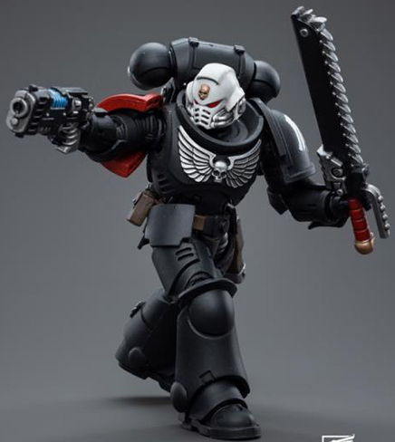 Raven Guard Intercessors Sergeant Ashan 1/18 Scale | Warhammer 40K | Joy Toy