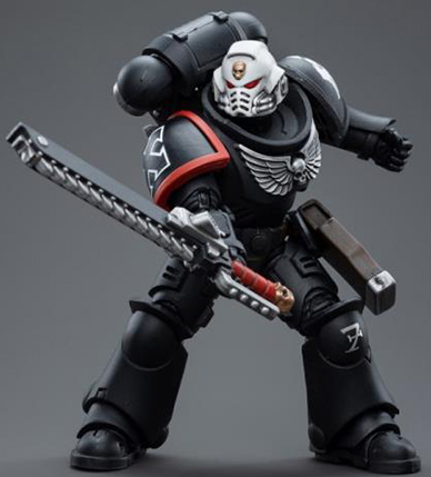 Raven Guard Intercessors Sergeant Ashan 1/18 Scale | Warhammer 40K | Joy Toy