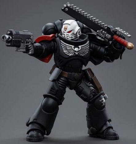 Raven Guard Intercessors Sergeant Ashan 1/18 Scale | Warhammer 40K | Joy Toy