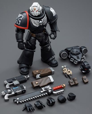Raven Guard Intercessors Sergeant Ashan 1/18 Scale | Warhammer 40K | Joy Toy