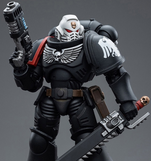 Raven Guard Intercessors Sergeant Ashan 1/18 Scale | Warhammer 40K | Joy Toy
