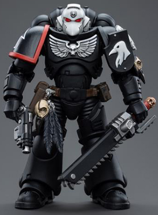 Raven Guard Intercessors Sergeant Rychas 1/18 Scale | Warhammer 40K | Joy Toy
