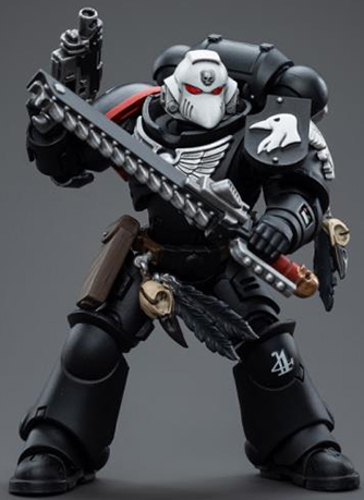 Raven Guard Intercessors Sergeant Rychas 1/18 Scale | Warhammer 40K | Joy Toy