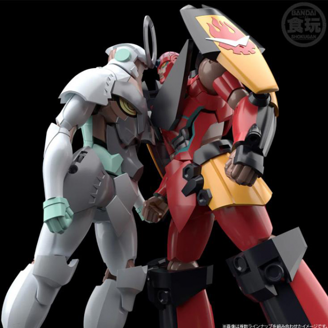 Gurren Lagann and Enki Model Kit Set | Tengen Toppa Gurren Lagann | Bandai Spirits SMP