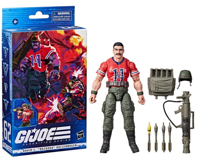 David L. Bazooka Katzenbogen 6-Inch Scale | G.I. Joe Classified Series