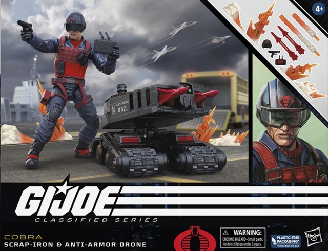 Scrap-Iron and Anti-Armor Drone Set 6-Inch Scale | G.I. Joe Classified Series
