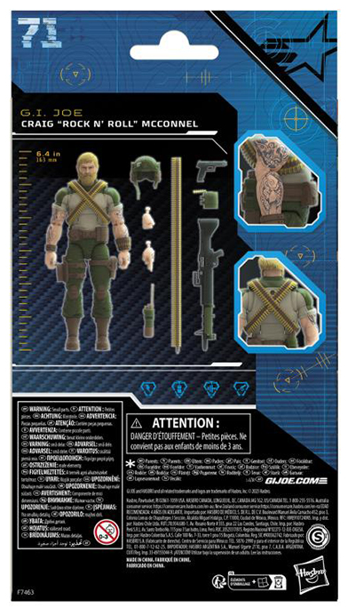 Craig Rock N Roll McConnel 6-Inch Scale | G.I. Joe Classified Series