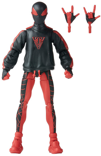 Spider-Man Miles Morales 6-Inch Scale | Marvel Legends Retro Collection | Miles Morales: Spider-Man