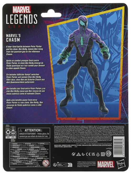 Marvel's Chasm 6-Inch Scale | Marvel Legends Retro Collection | The Amazing Spider-Man