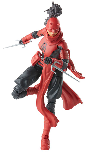 Elektra Natchios Daredevil 6-Inch Scale | Marvel Legends Retro Collection | Daredevil: Woman Without Fear