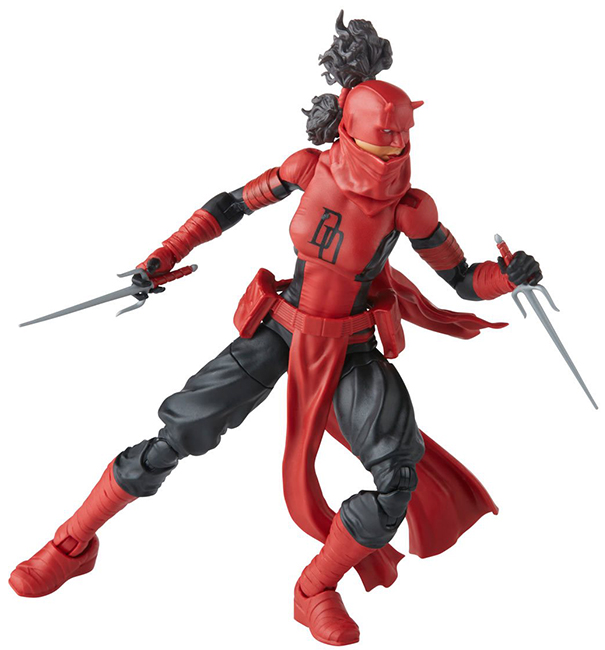 Elektra Natchios Daredevil 6-Inch Scale | Marvel Legends Retro Collection | Daredevil: Woman Without Fear
