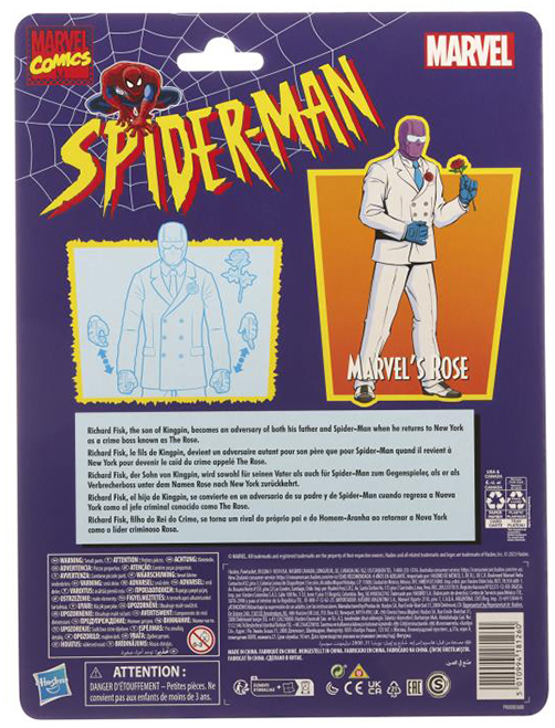 Marvel's Rose 6-Inch Scale | Marvel Legends Retro Collection | The Amazing Spider-Man