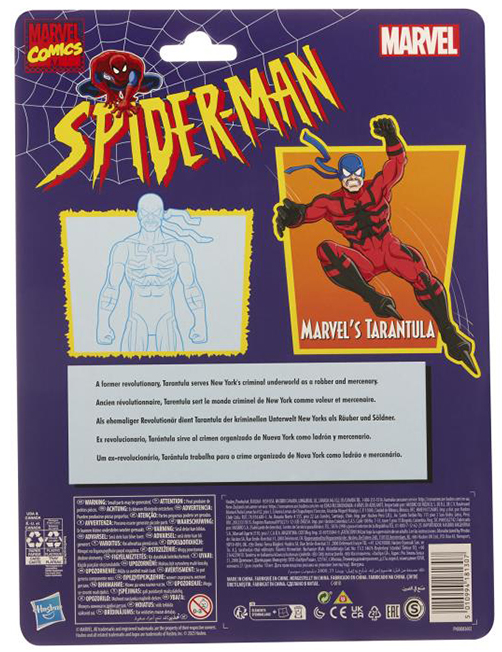 Marvel's Tarantula 6-Inch Scale | Marvel Legends Retro Collection | The Amazing Spider-Man