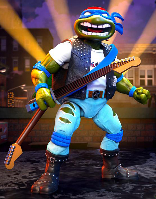 Classic Rocker Leo 7-inch Scale | Teenage Mutant Ninja Turtles Ultimates | Super7