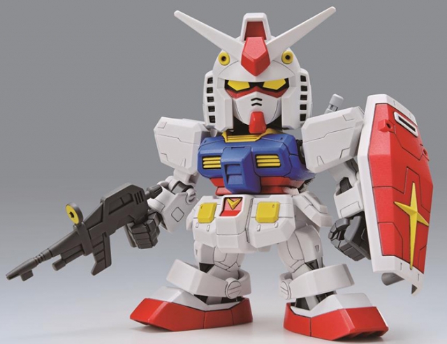 RX-78-2 Gundam and Hello Kitty SD Gundam EX-Standard Model Kit | Mobile Suit Gundam | Bandai Spirits