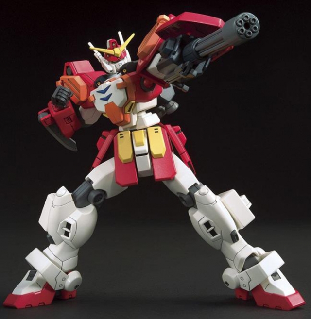 236 Gundam Heavyarms 1/144 Scale HGAC Model Kit | Mobile Suit Gundam Wing | Bandai Spirits