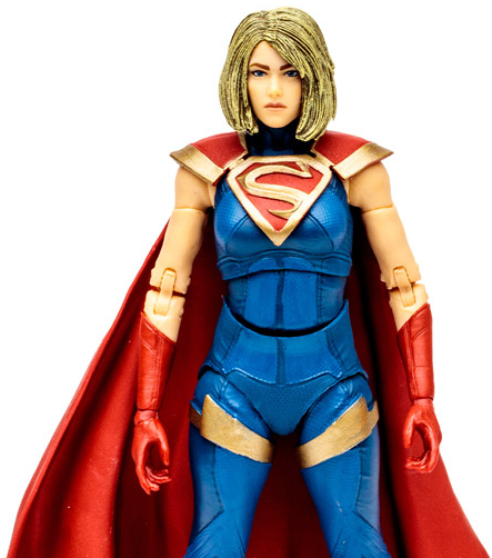 Supergirl 7-inch Scale with Injustice 2 Comic Book | Page Punchers | McFarlane Toys