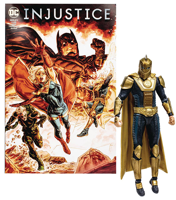 Dr. Fate 7-inch Scale with Injustice 2 Comic Book | Page Punchers | McFarlane Toys