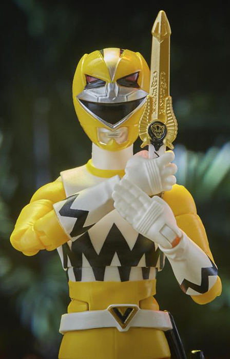 Yellow Ranger 6-inch Scale Lightning Collection | Power Rangers Lost Galaxy | Hasbro 