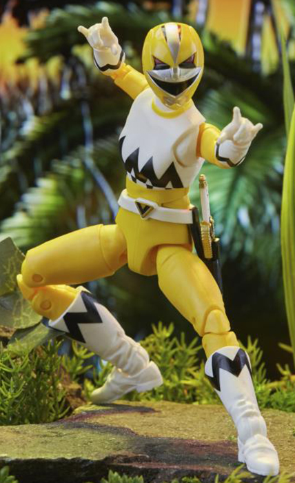 Yellow Ranger 6-inch Scale Lightning Collection | Power Rangers Lost Galaxy | Hasbro 