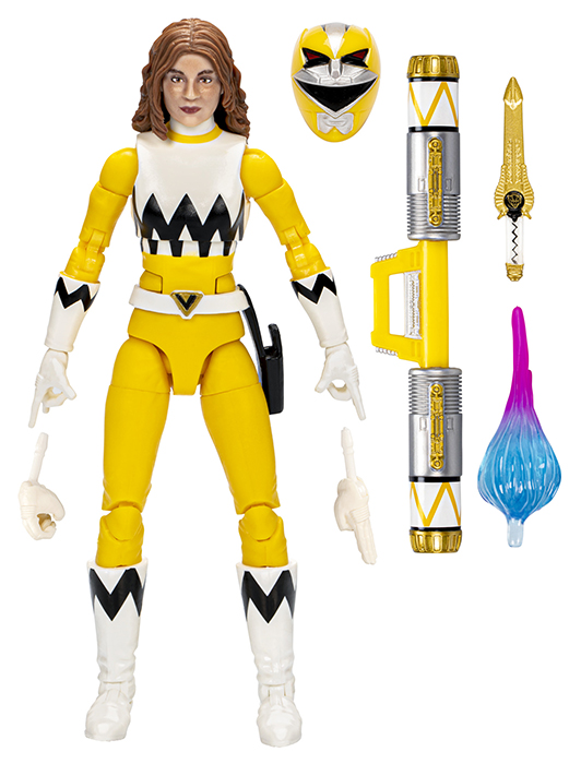 Yellow Ranger 6-inch Scale Lightning Collection | Power Rangers Lost Galaxy | Hasbro 