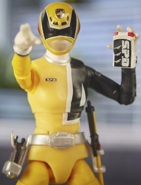 Yellow Ranger 6-inch Scale Lightning Collection | Power Rangers S.P.D. | Hasbro