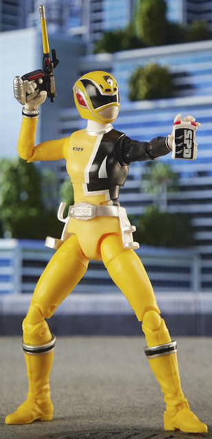 Yellow Ranger 6-inch Scale Lightning Collection | Power Rangers S.P.D. | Hasbro