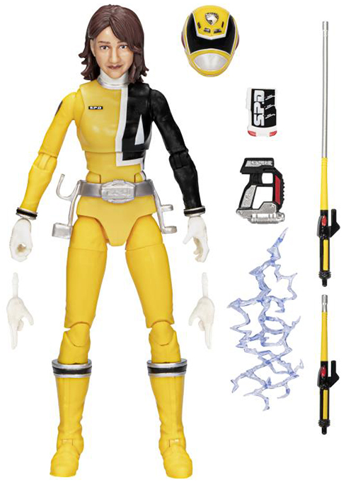 Yellow Ranger 6-inch Scale Lightning Collection | Power Rangers S.P.D. | Hasbro