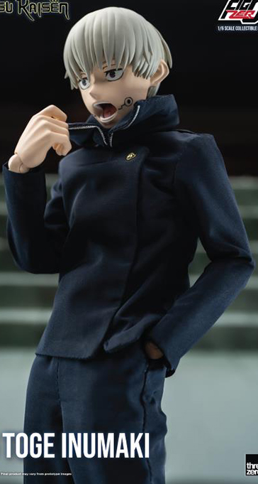 Toge Inumaki 1/6 Scale FigZero | Jujutsu Kaisen | threezero